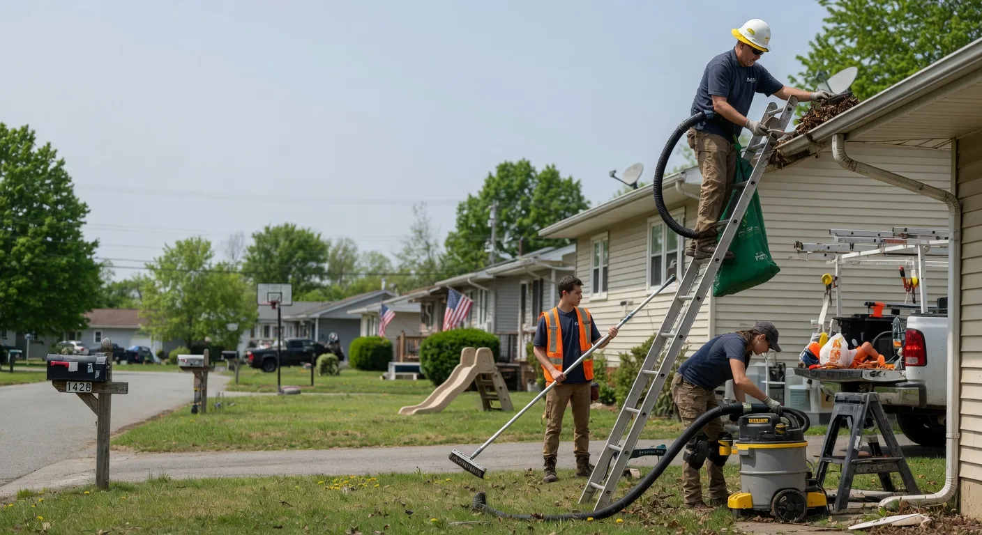 Gutter Installation in Charleston, IL near me